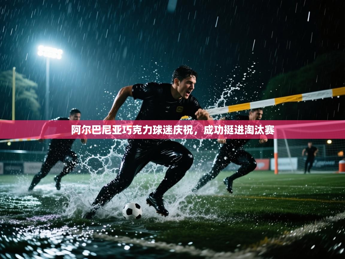 阿尔巴尼亚巧克力球迷庆祝，成功挺进淘汰赛  第1张